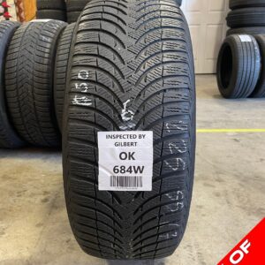 SET OF 2 225/55R17 Michelin Alpin a4 97 H SL - Used Tires
