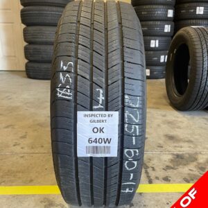 SET OF 2 225/60R17 Michelin Defender T+H 99 H SL - Used Tires